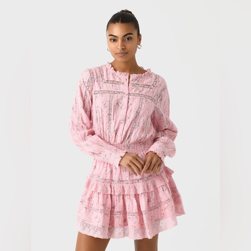 LoveShackFancy Pink Long Sleeve Dress
LoveShackFancy
Quinty Dress - Picture 2 of 14